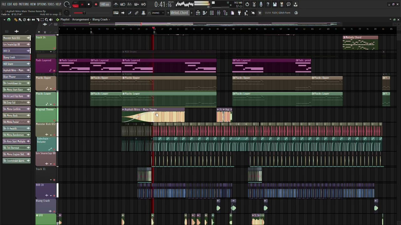Asphalt Nitro Theme Song Remix - WIP