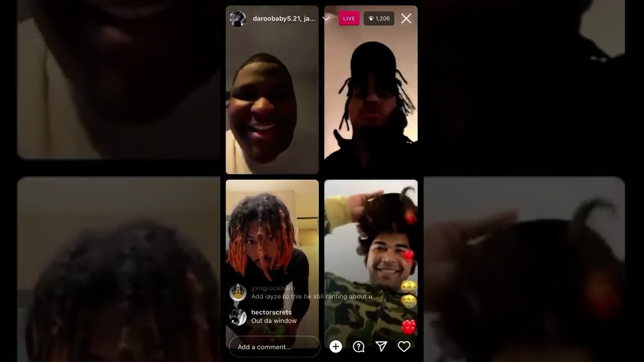 Summrs CONFRONTS Iayze..IG LIVE