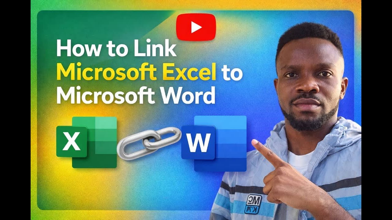 How to Link Microsoft Excel to Microsoft Word #india #wordforbeginners #microsoftoffice #tutorial