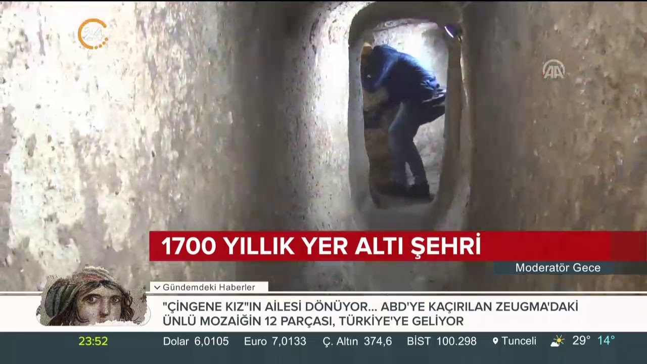 Yozgat'ta 1700 yıllık, 17 odalı yer altı şehri turizme kazandırılacak