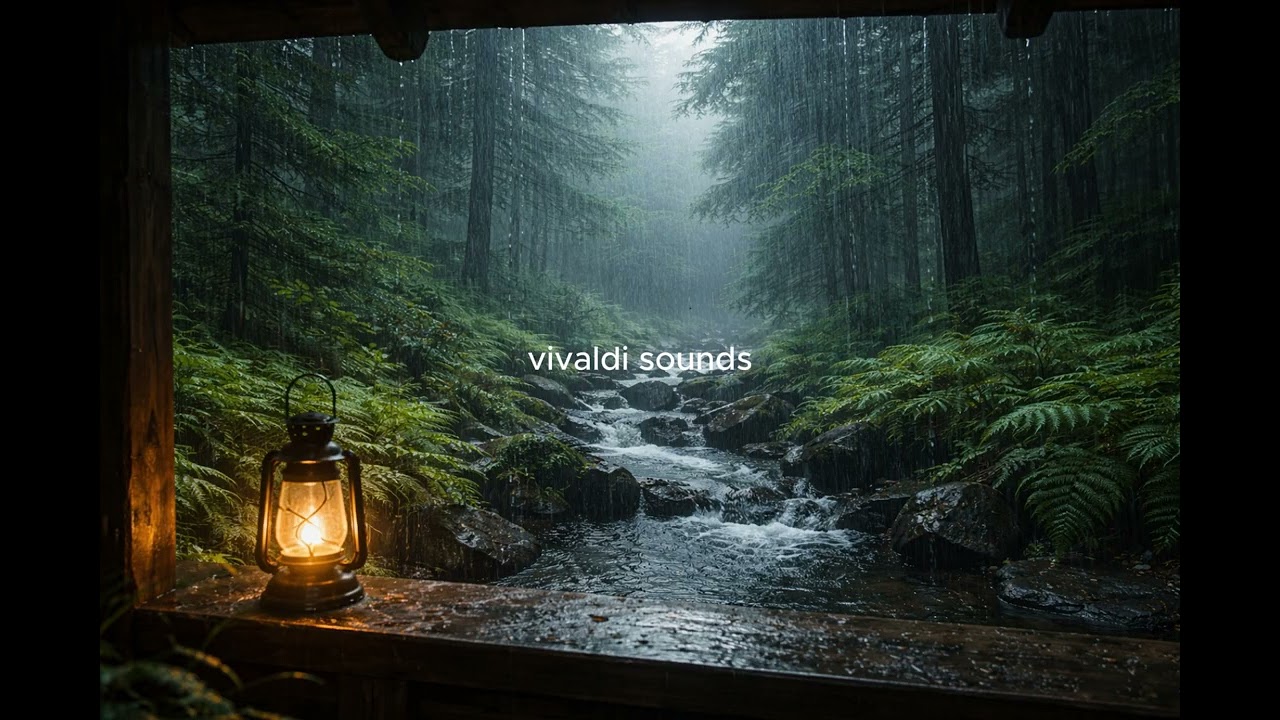Dark Forest Rain Ambience