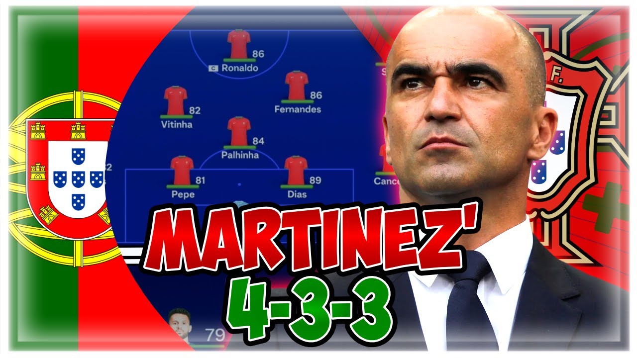 Replicate Martinez' 4-3-3 Portugal Tactics in FC24 | Euro 2024