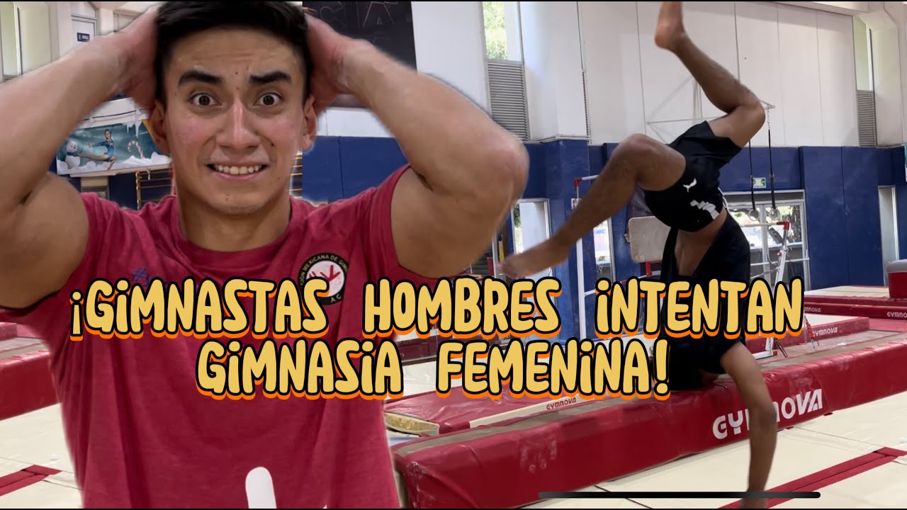 ¡Gimnastas Hombres Intentan GIMNASIA FEMENINA! NOS FUE MUY MAL!