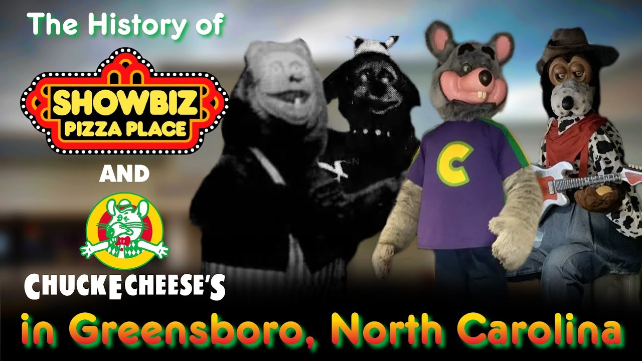 The History of Showbiz Pizza Place & Chuck E. Cheese in Greensboro, North Carolina
