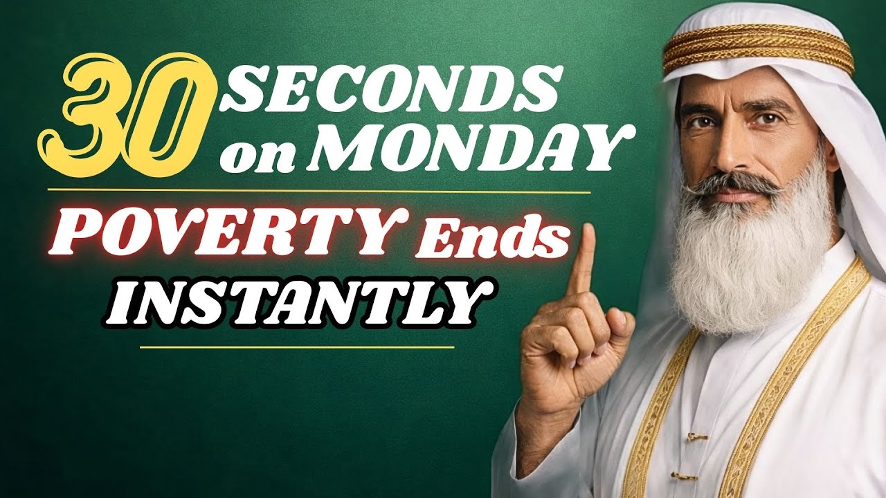 THIS MONDAY 1-MINUTE WAZIFA CHANGED MY DESTINY | YA GHANI MONDAY SECRET FOR WEALTH & RIZQ