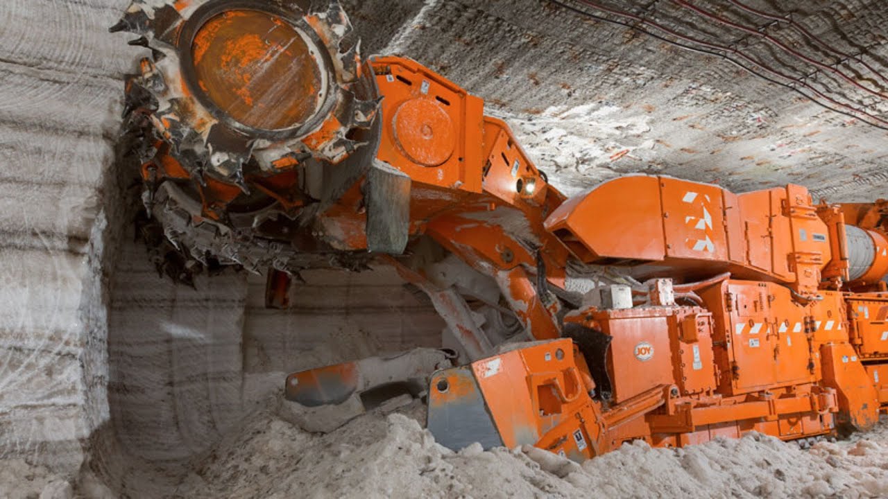 Top 5 World's Most Amazing Underground Mining Machines | Heavy Equipment Machines Working Skills