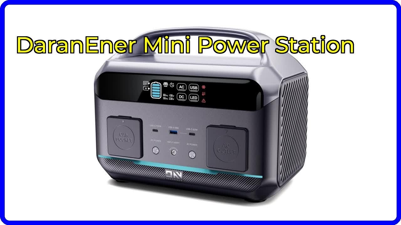 Review: DaranEner Mini Power Station. First Look.