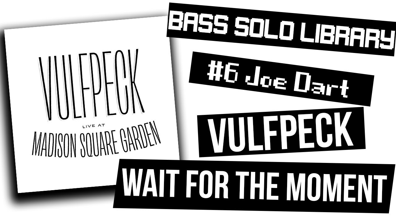 Bass Solo Library #6 : Vulfpeck - Wait for the moment (Joe Dart Solo) // Better call John !