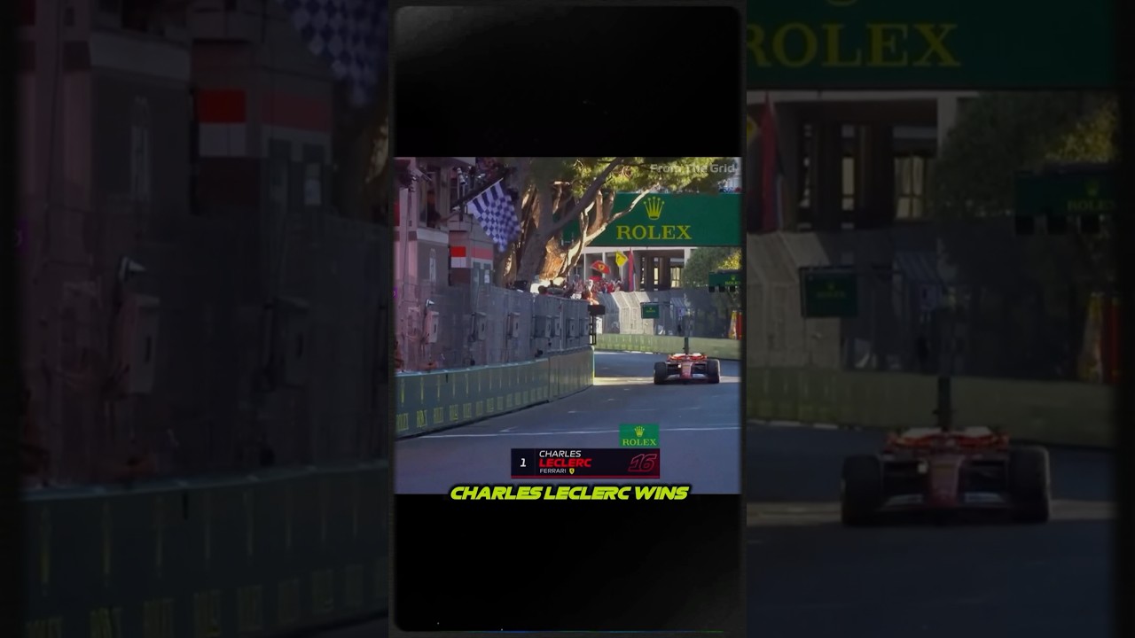 The Emotional Commentary As Charles Leclerc Won The Monaco Grand Prix!
