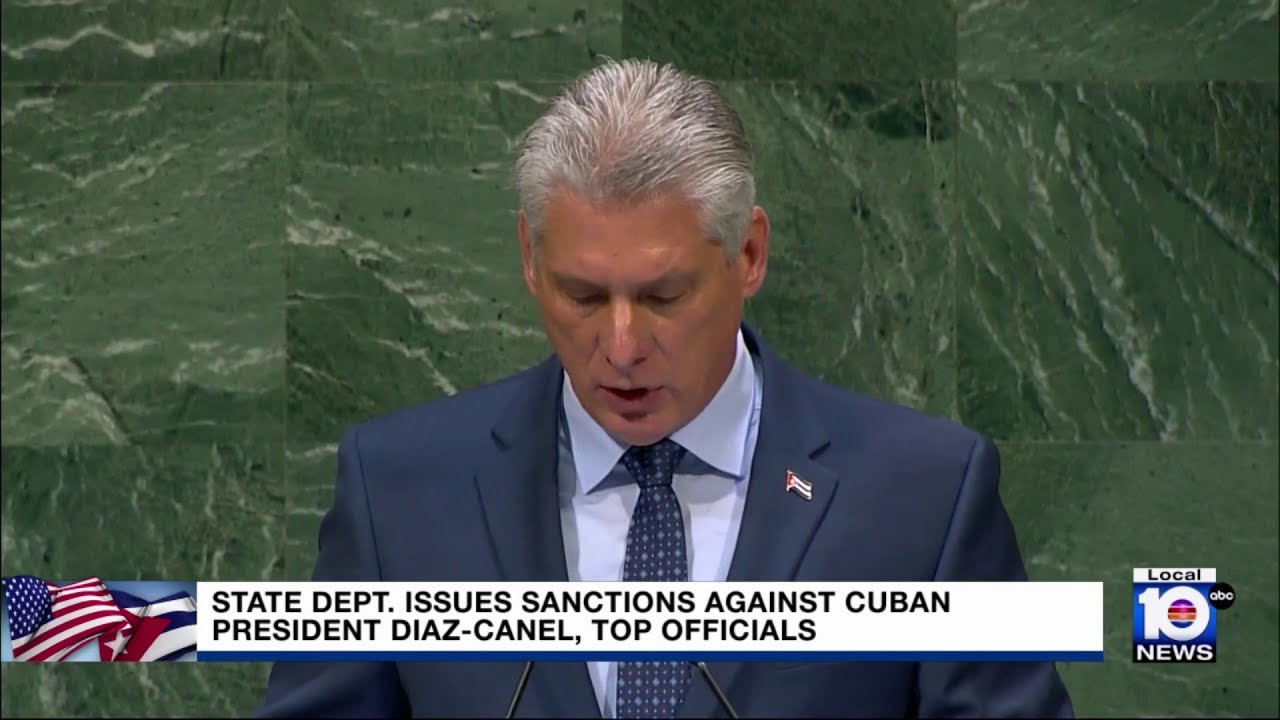 La administraci&oacute;n Trump sanciona a Miguel D&iacute;az-Canel
