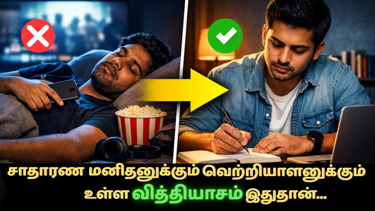 சாதாரண மனிதன் vs வெற்றியாளர் | பண்டிகை நாள் | Winners Festival Routine | Tamil Motivation