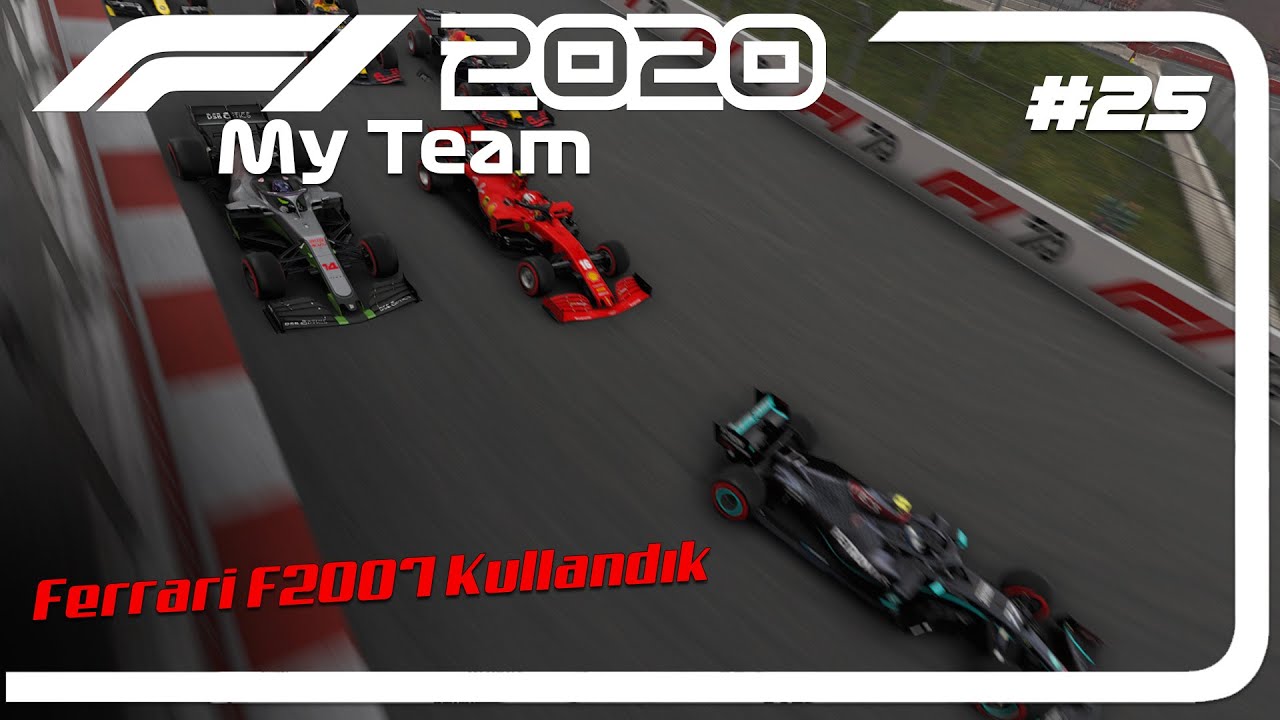 Raikkonen'in Ferrari'sini Sürdük - F1 2020 Türkçe My Team - Bölüm 25 - F1 2020 My Team Kariyer Modu