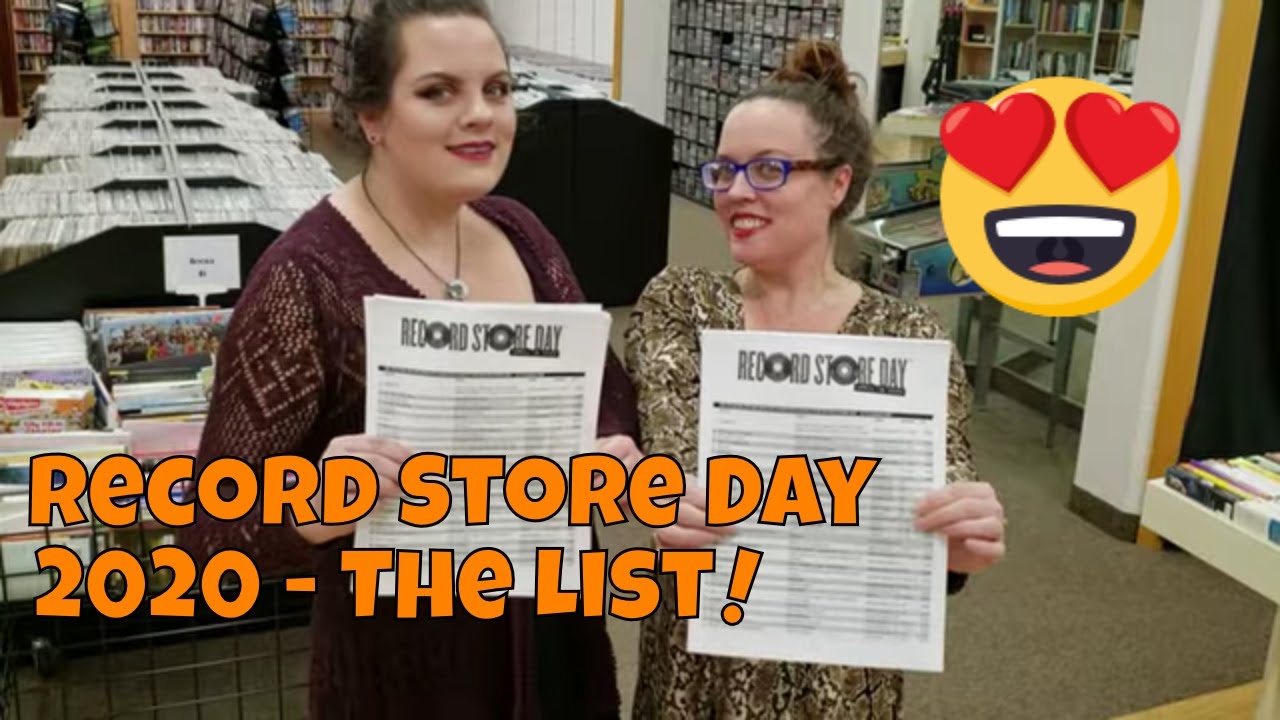 Record Store Day 2020  - The List & RSD Titles