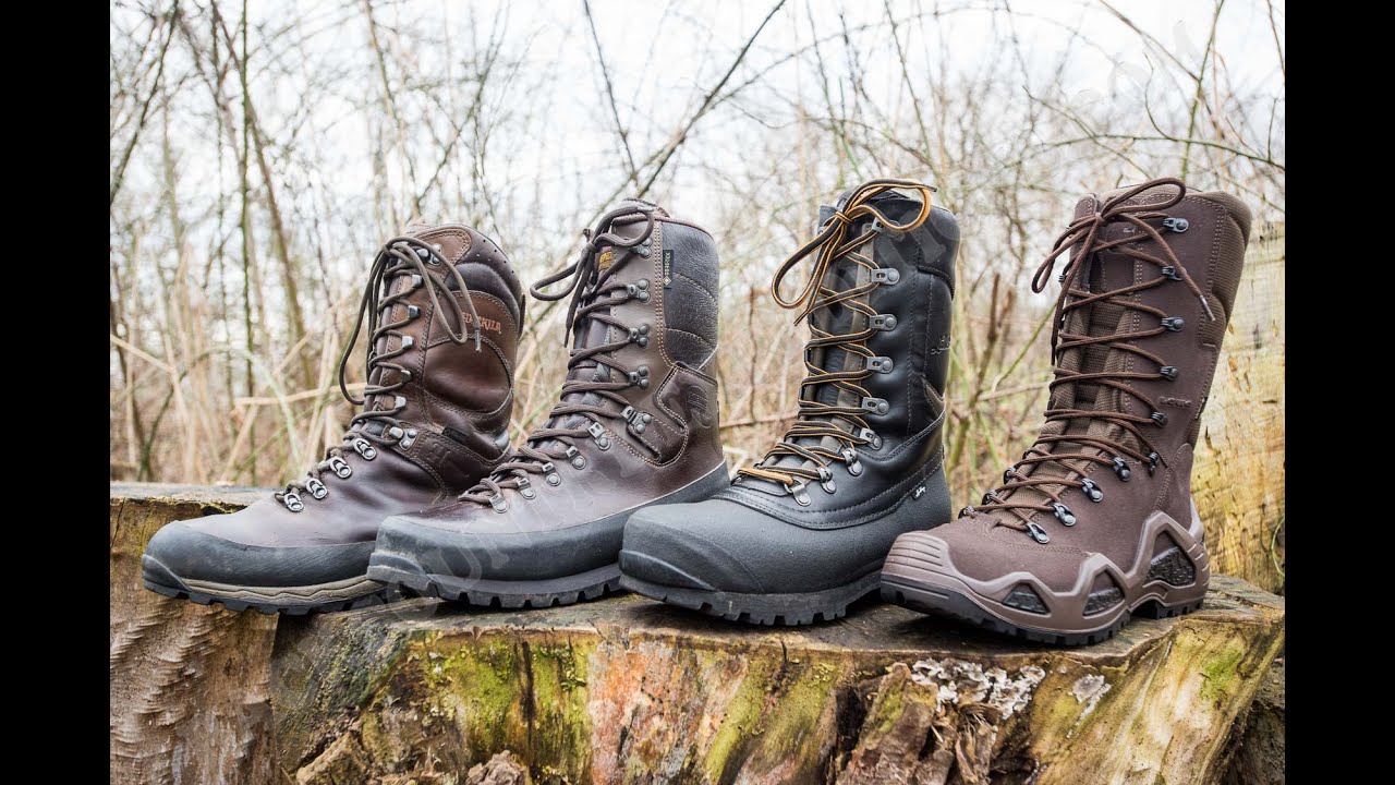 Review 4x Jagdstiefel Vergleich - Lundhags Jaure II - Meindl Dovre - Härkila Pro Hunter - Lowa Z-11S