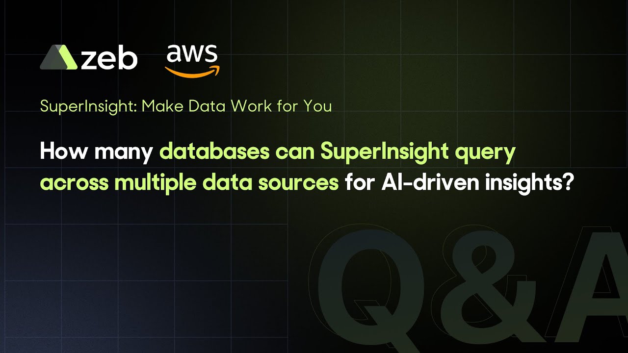 How many databases can SuperInsight query across multiple data sources for AI-driven insights?