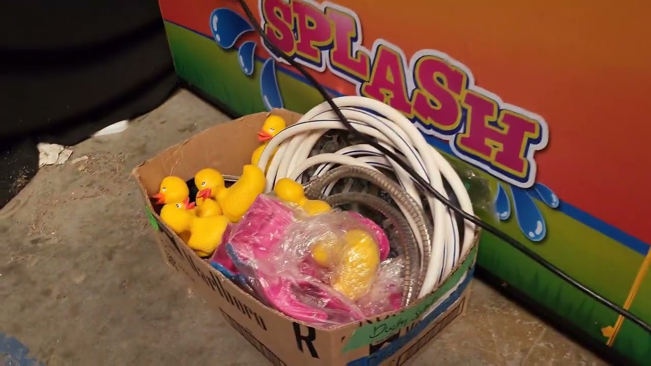Ducky Splash Ticket Game Lot #205a in our June 2022 Online Arcade Auction