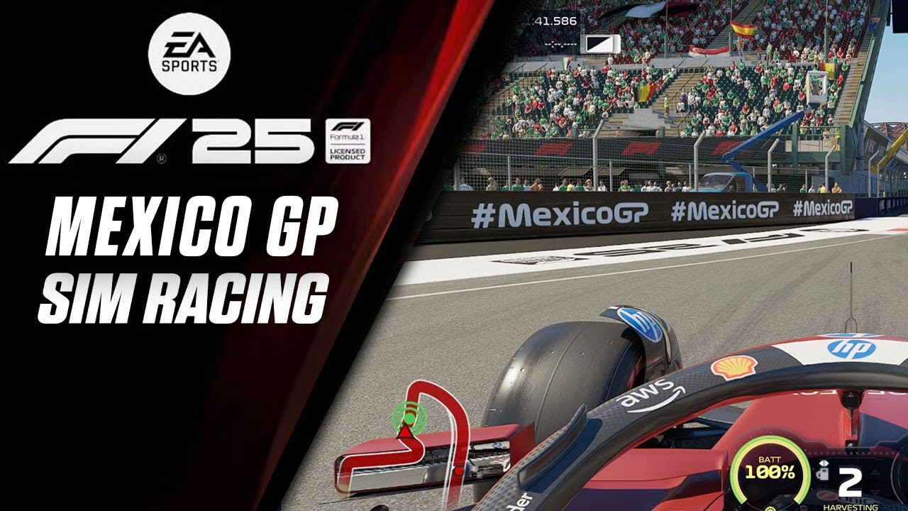 F1 25 | Mexico City GP 2025 | Sim Racing | Aut&oacute;dromo Hermanos Rodr&iacute;guez Walkthrough