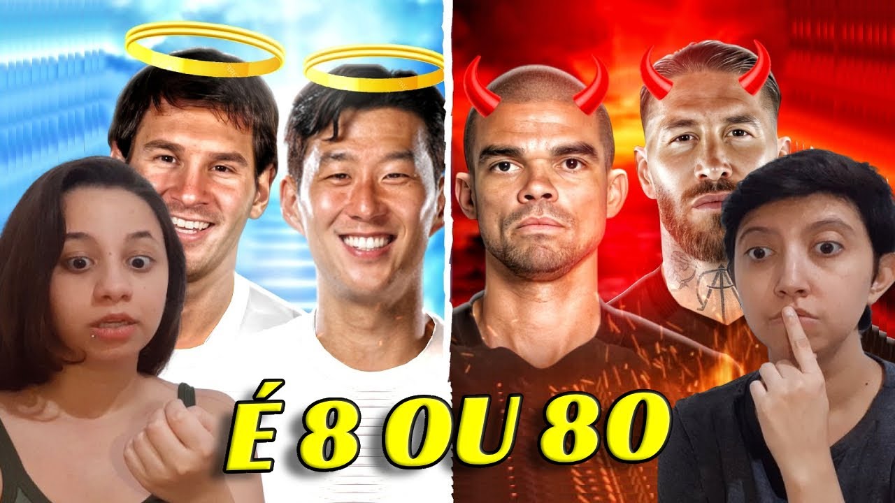 JOGADORES MAIS BONZINHOS VS MAIS MALDOSOS | REACT