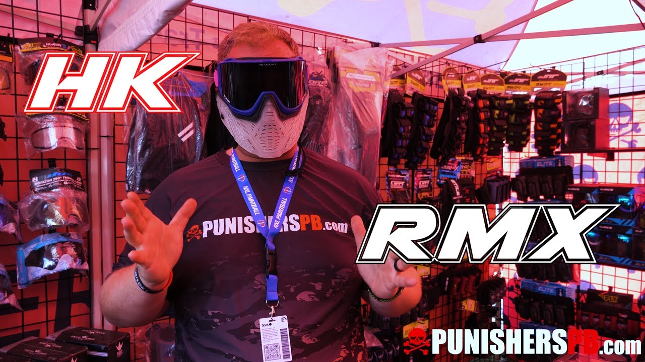 Лучшая маска от армии Гонконга! Очки для пейнтбола HK Army RMX