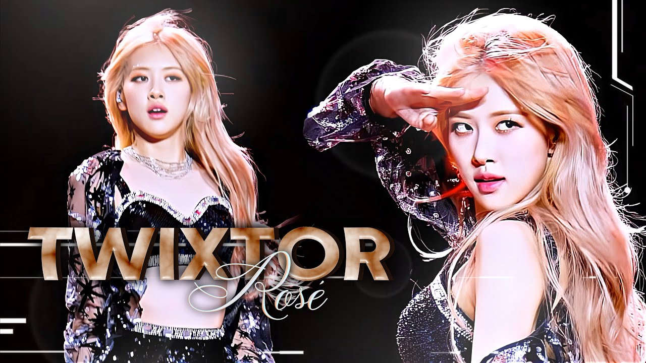 TWIXTOR CLIPS 4K ROSÉ FANCAM "KILL THIS LOVE" COACHELLA 190419 BLACKPINK