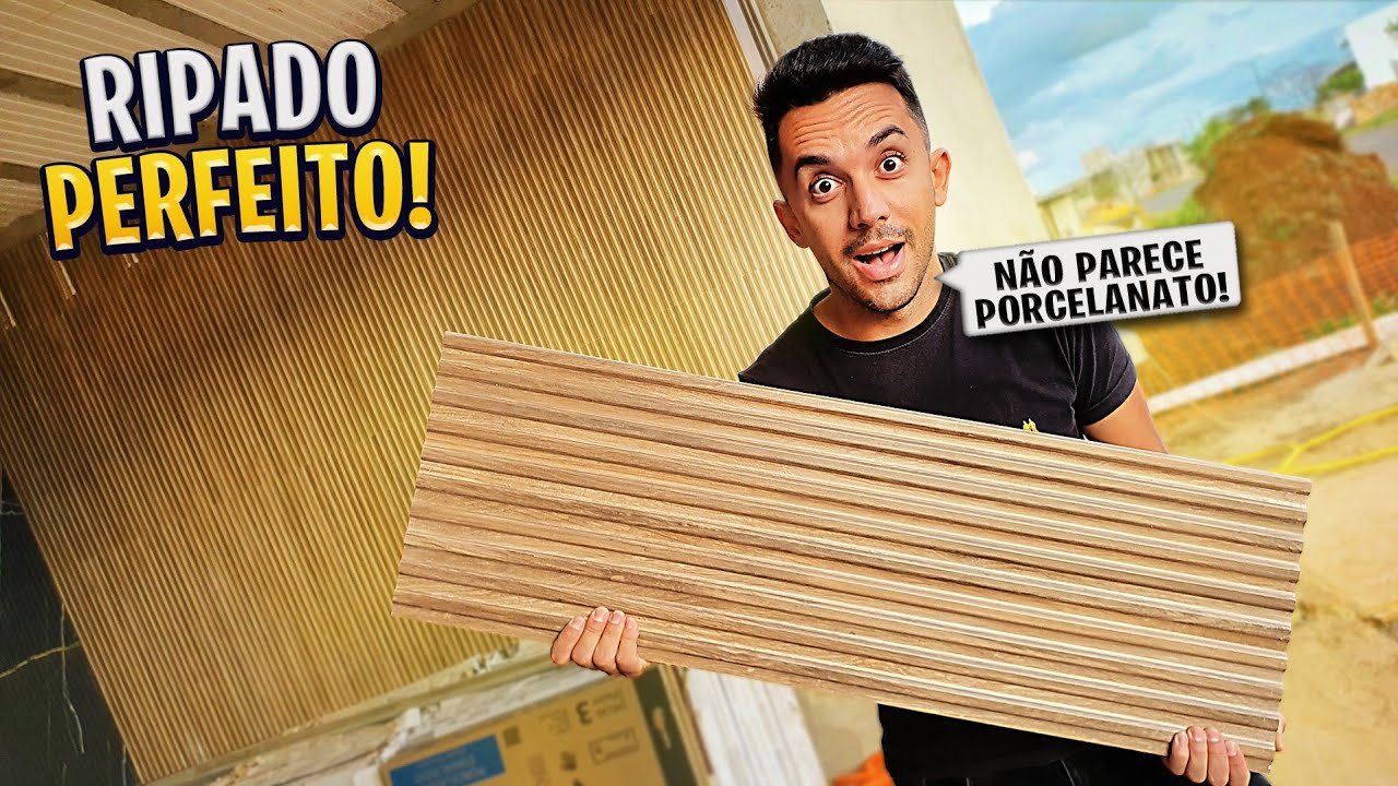 PORCELANATO RIPADO PORTOBELLO *porque escolhemos esse modelo* | DIÁRIO DE OBRA EP.137