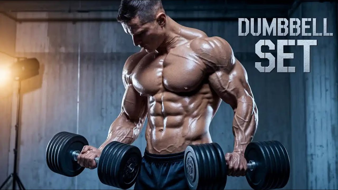 DUMBBELL SET 💪 Savage Trap Gym Motivation Mix 2025 | Heavy Workout Music for Lifting