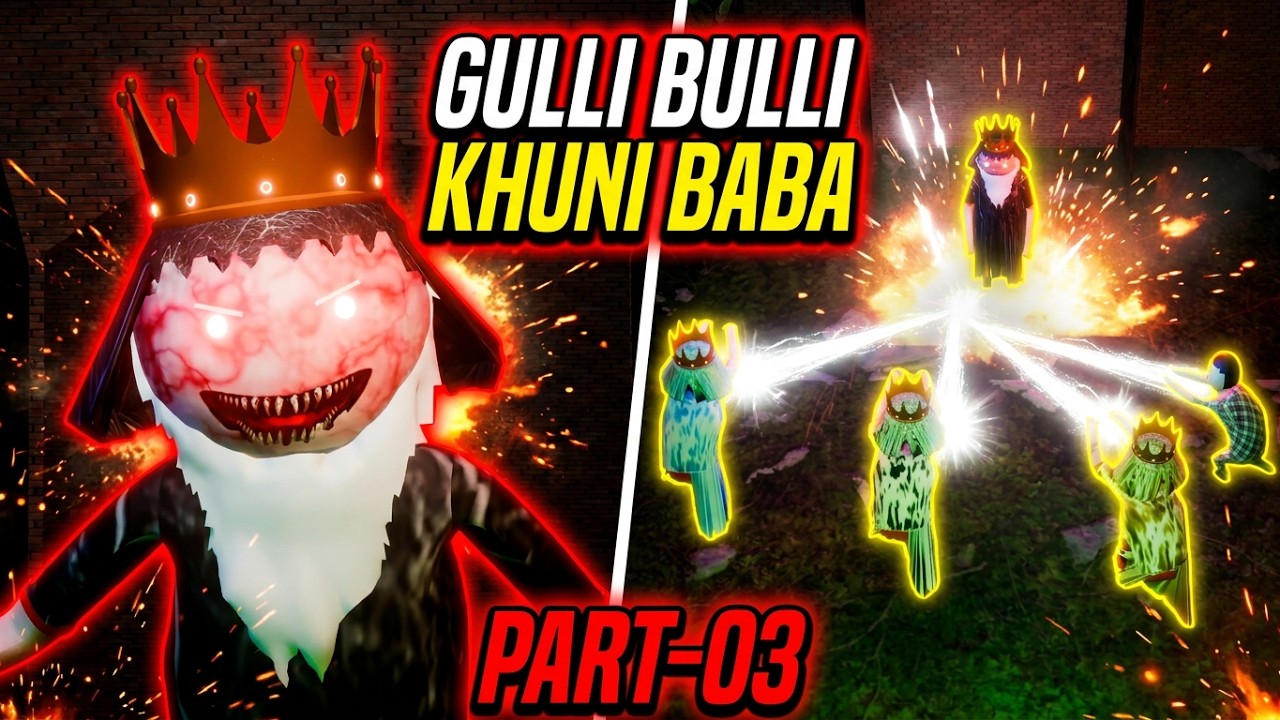 Gulli Bulli Khuni Baba Aur Khuni Taj Part-3| gulli bulli cartoon video|Horror Story|gulli bulli song