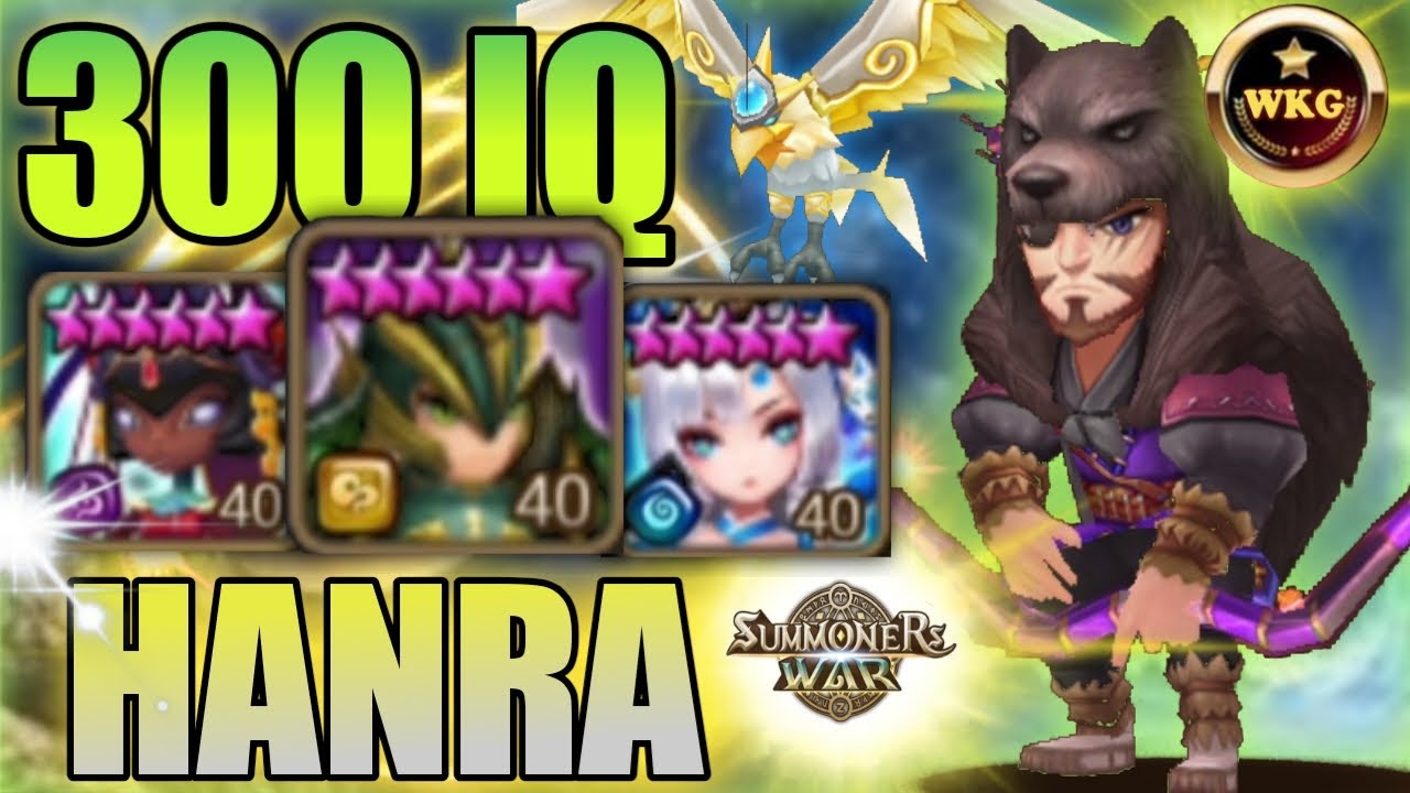 300 IQ HANRA LEO VIVACHEL - Summoners War