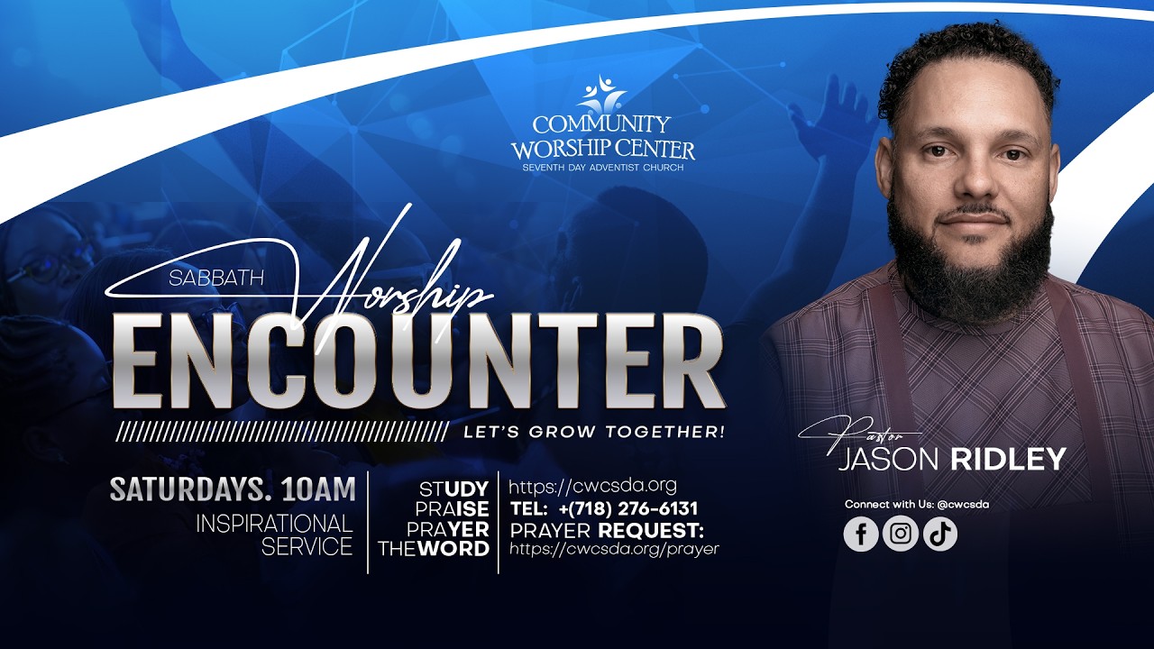 Community Worship Center | Sabbath Service | Pastor Jason Ridley | January 10, 2026