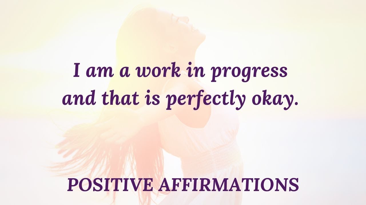 Positive Affirmations for Self-Love, Self- Compassion and Confidence ✨