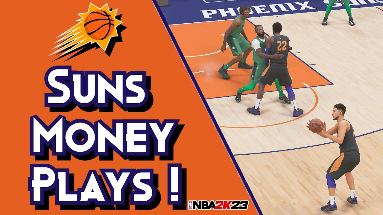 5 Suns Money Plays In NBA 2K23 ! | 2K23 Playbook Tutorial