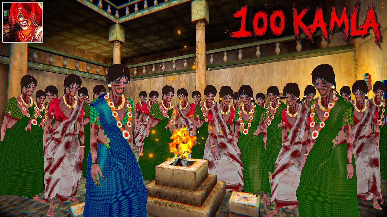 Escape From 100 Kamla | kamala game video KAMLA MOBILE GAMEPLAY kamla game definition hindi granny