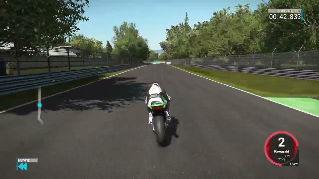 A Lap on a Motorbike in Monza