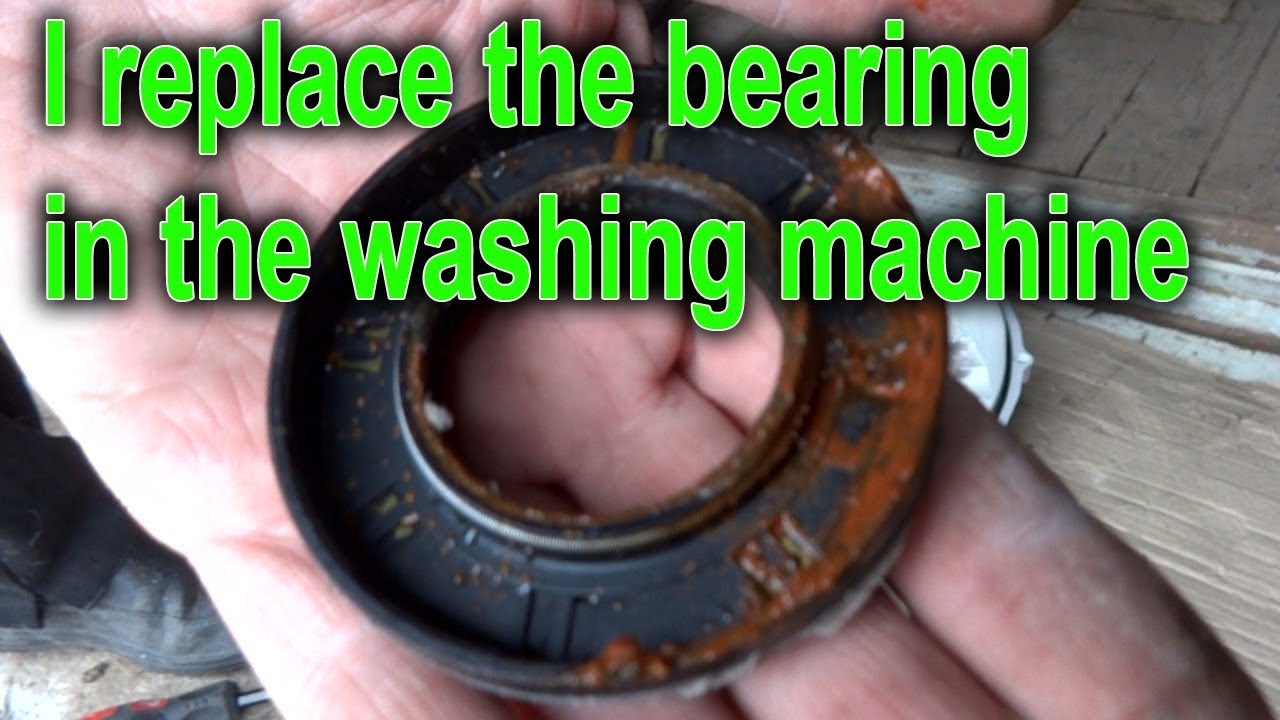 How to REPLACE WASHING MACHINE BEARINGS. Washing Machine LG