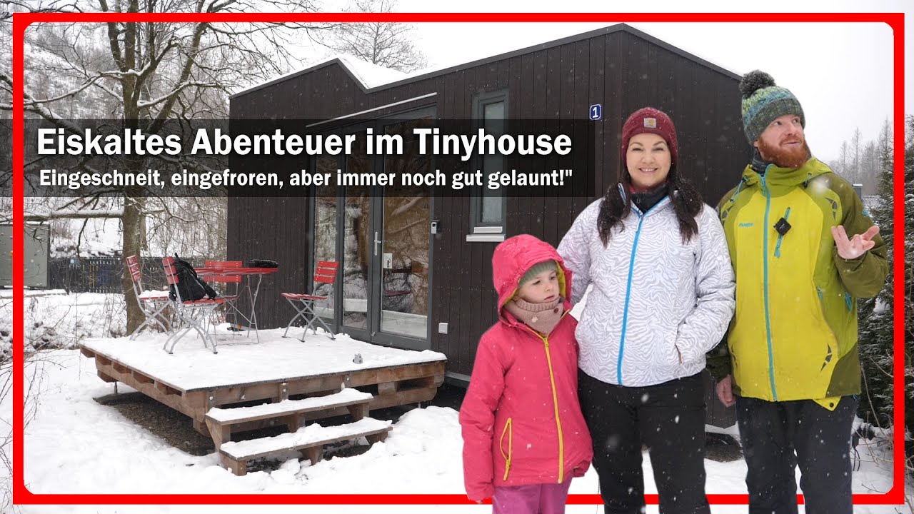 Tinyhouse Test unter Extrembedingungen · Wir gehen der Sache auf den Grund · Green Tiny Village Harz