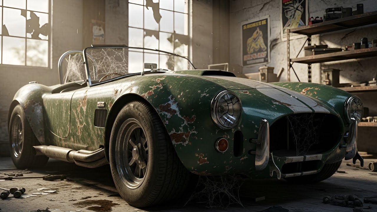 Abandoned Legend Reborn: The Forgotten 1963 Shelby Cobra 427 Resurrection