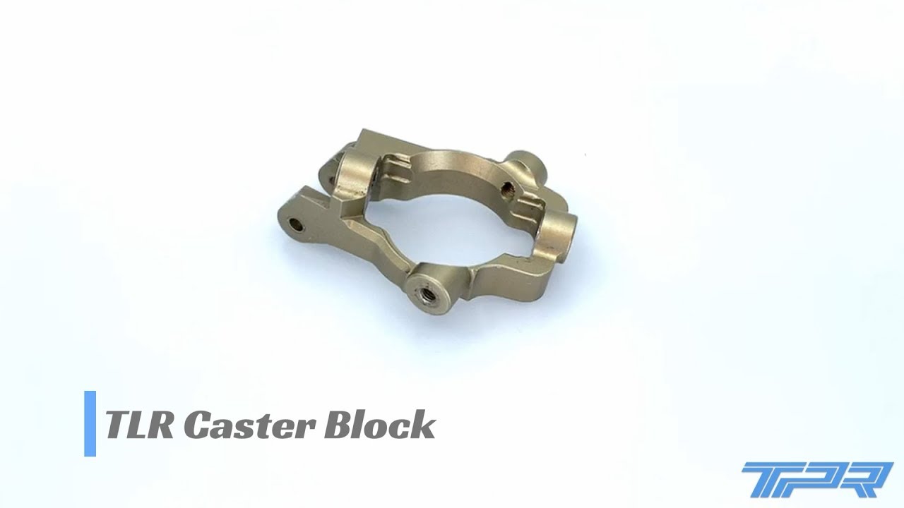 TLR 5ive-B/T Aluminum Caster Blocks bushings modification