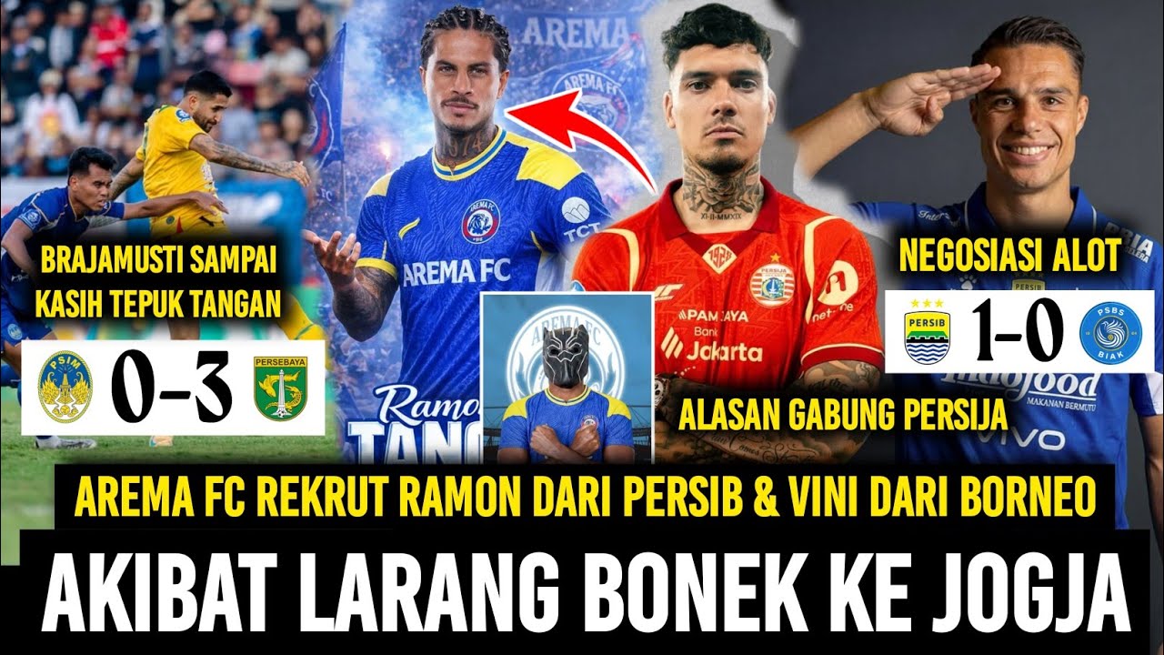 KOK BISA PERSEBAYA MAINNYA KEREN😱 Arema FC Rekrut Ramon Dari Persib❗️Alasan Shayne Gabung Persija🙏 