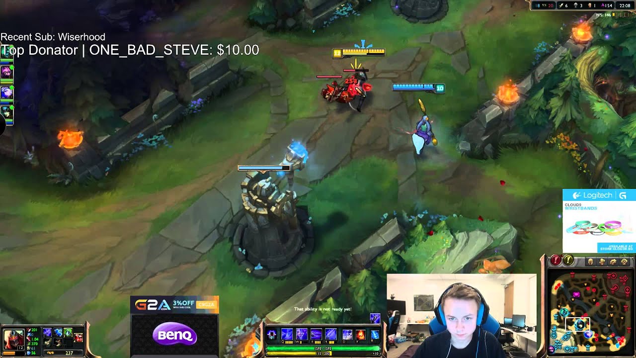 Incarnation duo Sneaky - Zed vs Orianna Mid - League of Legends Gameplay