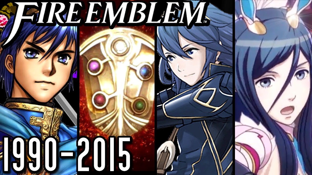 Fire Emblem ALL INTROS 1990-2015 (Wii U, 3DS, GBA, SNES, NES) - Blade of Light to Tensei Crossover