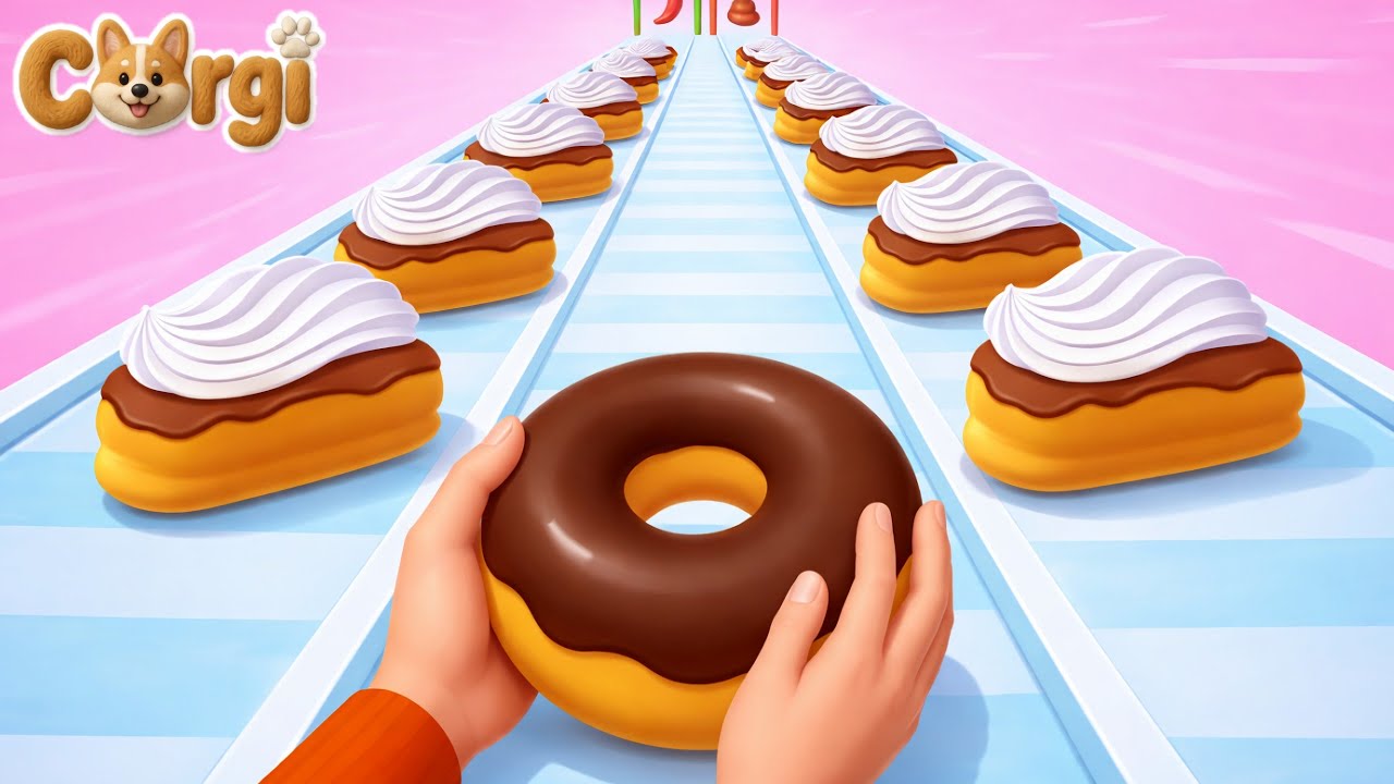 Bakery Stack 🆚 Perfect Cream - Oddly Satisfying Gameplay iOS, Android 