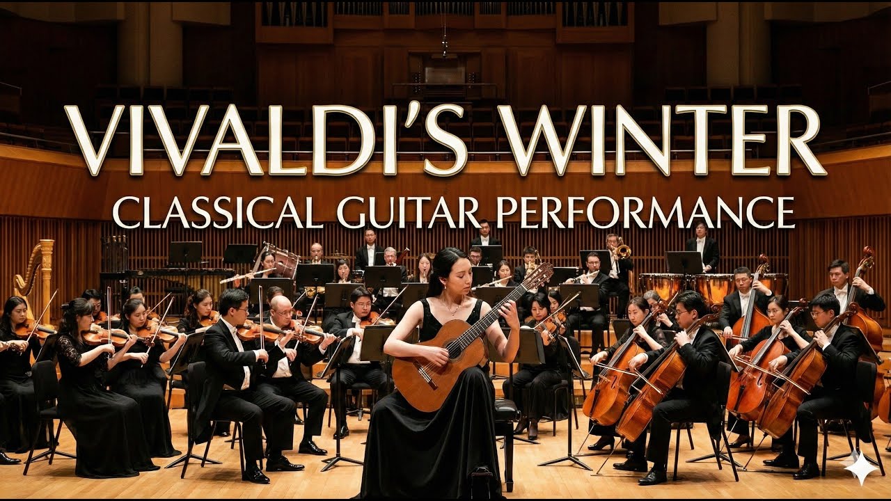 [Hi-Fi] 비발디 사계 겨울 전율 돋는 클래식 기타 & 오케스트라 협연 Vivaldi Winter Classical Guitar & Orchestra Collaboration