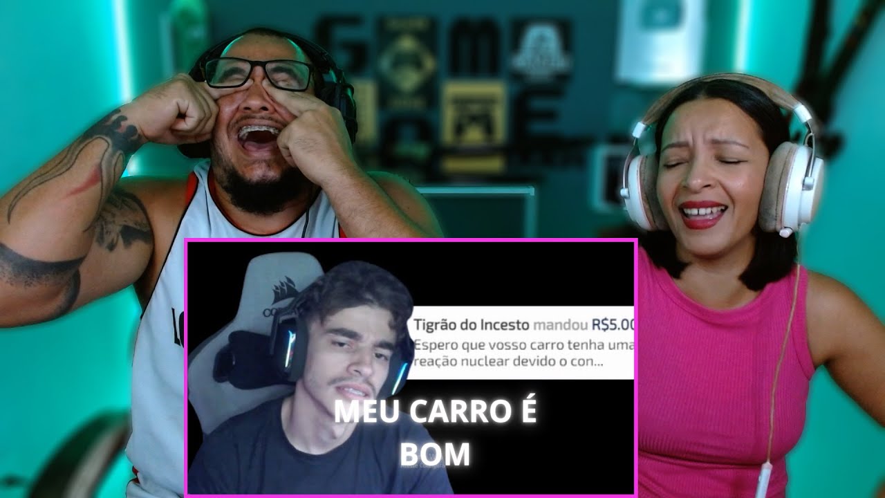 REAGINDO AOS PIORES DONATES SOBRE O CARRO DO BISTECONE KKKKK part 1