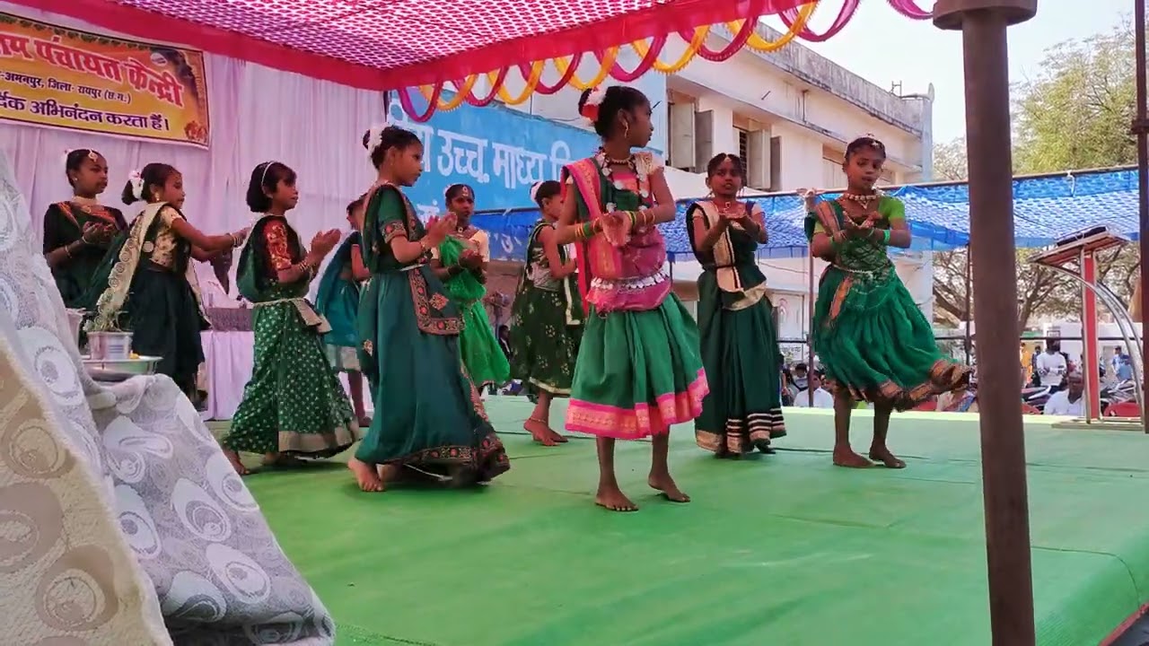 छनन छनन पैरी बाजे, हमर राज्य छत्तीसगढ़ डांस