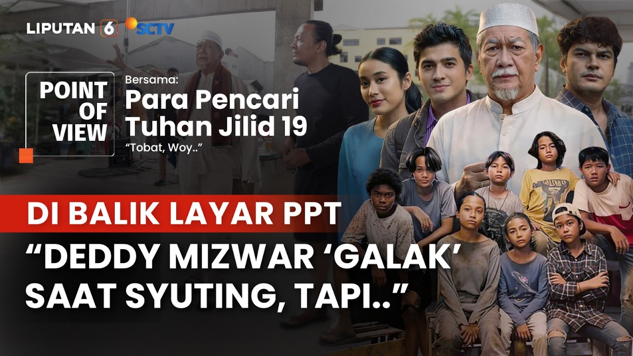 Di Balik Layar Para Pencari Tuhan Jilid 19 Tobat Woy! Ini Perasaan Aktor Tentang Deddy Mizwar