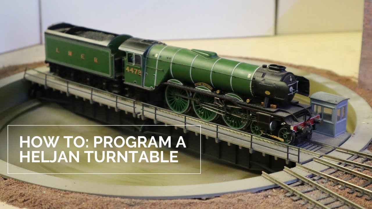 22. ESU ECOS How To: Program a DCC Heljan Turntable