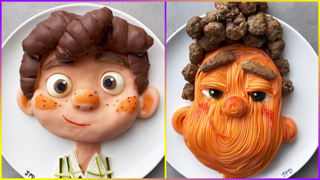 Creative Ideas Using Food - Talented people Making Food Art