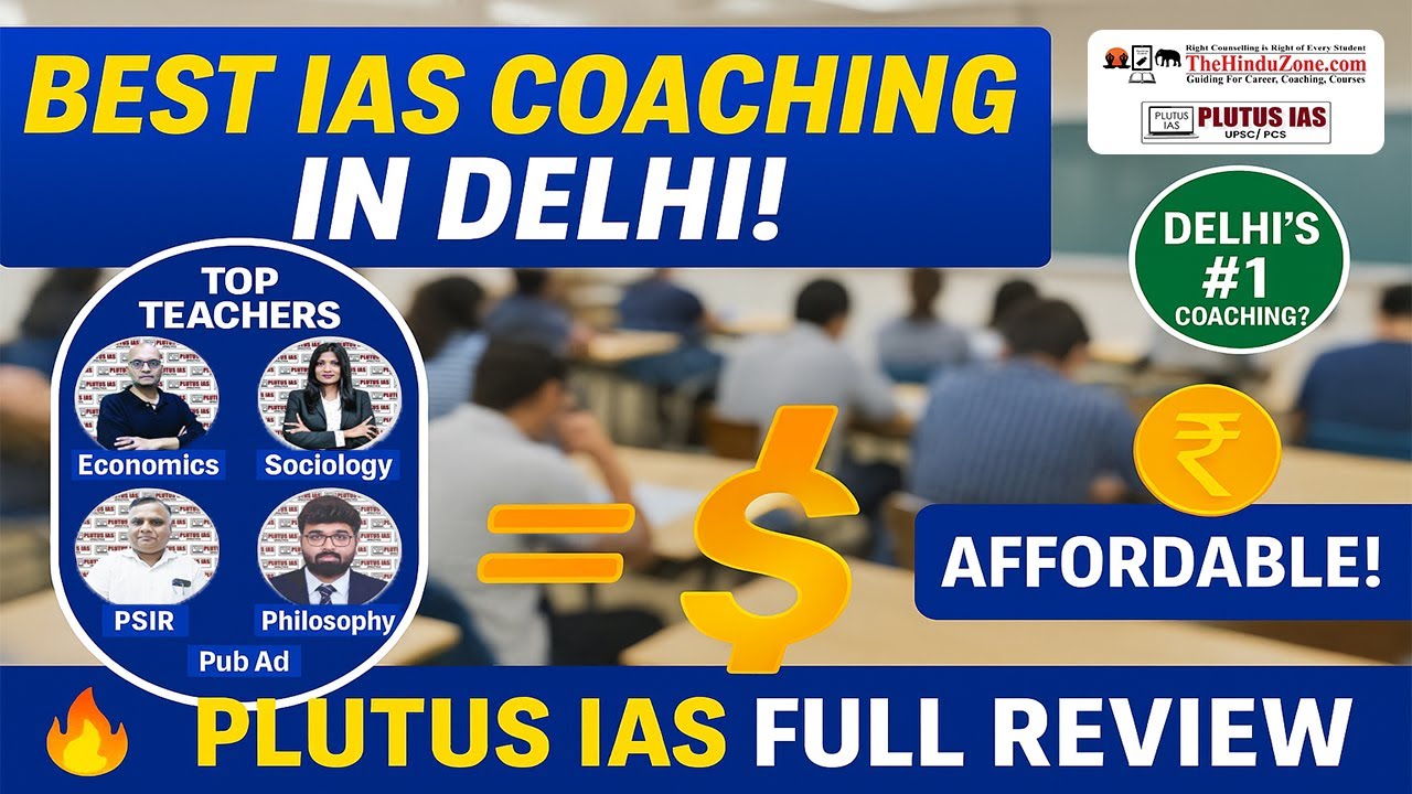 Best & Affordable IAS Coaching in Delhi | Plutus IAS Review &ndash; With Best Faculty. #upsc #iascoaching