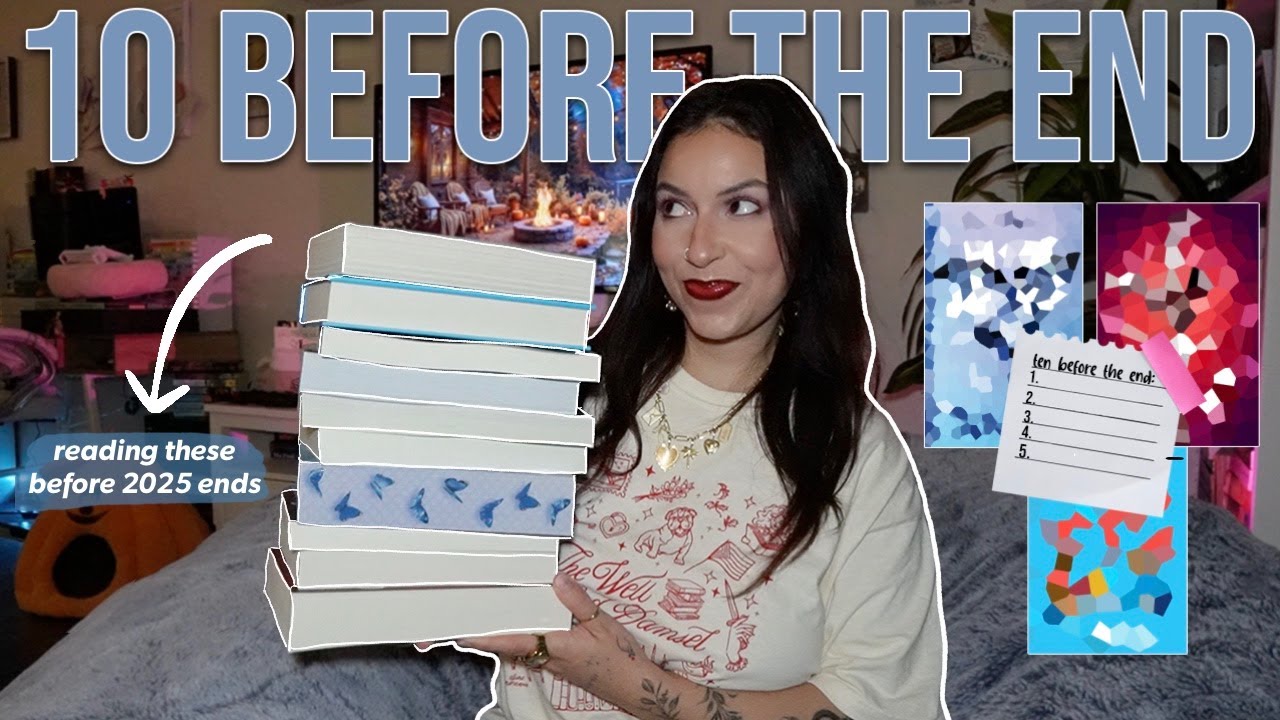 моя ДЕСЯТКА перед КОНЦОМ⏳🔟🗓️ | 10 книг, которые я ПРОЧИТАЮ до конца года!