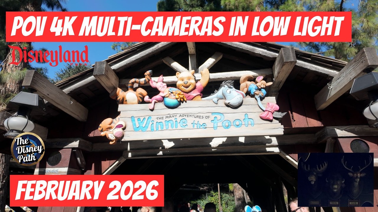 [4K] POV Pooh Ride in Low Light with Multiple Cameras February 2026